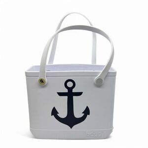 Bogg Bag Baby White No Holes Sailor Anchor Boat Hook Waterproof Bag Very Rare